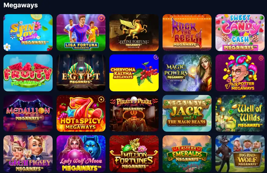 1Win Casino slots Megaways