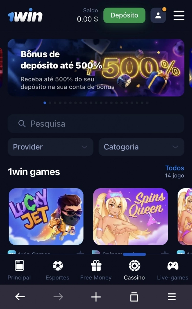 1win brazil main