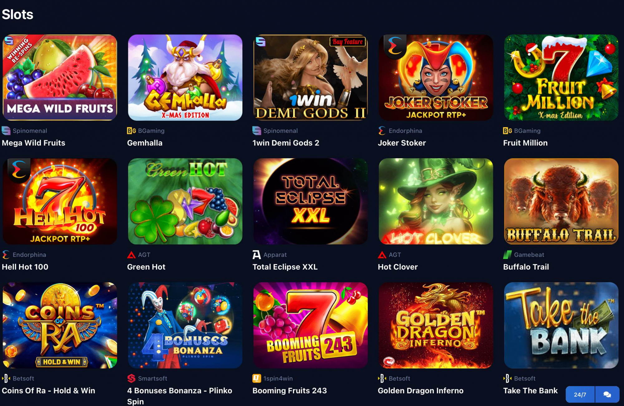 slots